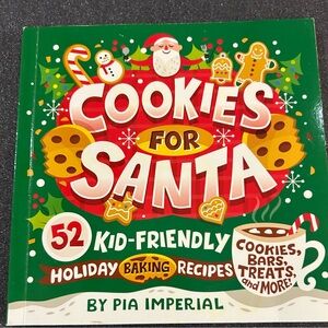 Cookies for Santa by - Festive Green and Red Cookbook